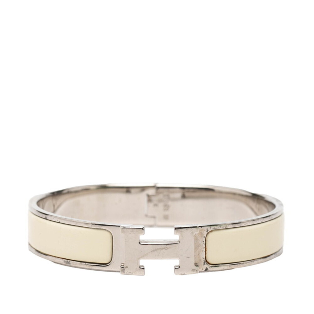 HERMES Silver Charm Bracelet